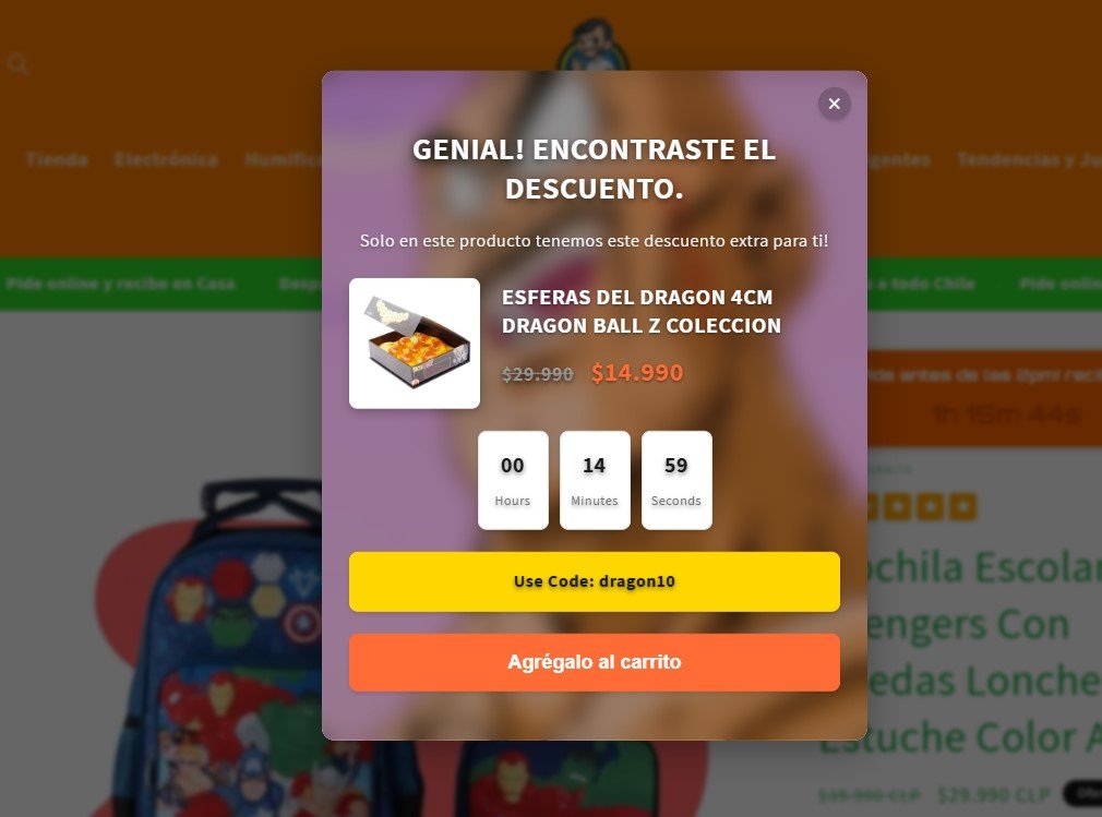 Códigos Popup Pack PREMIUM - Dominando tu negocio