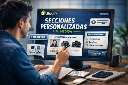 Instalación secciones personalizadas